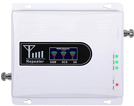 Amplificatore Di Segnale Per Telefono Cellulare, Ripetitore Cellulare 4G, Copertura Di Potenziamento Del Segnale Fino a 500㎡, Adatto Per Potenziamento Del Segnale 900/1800/2100 MHz2G3G4G