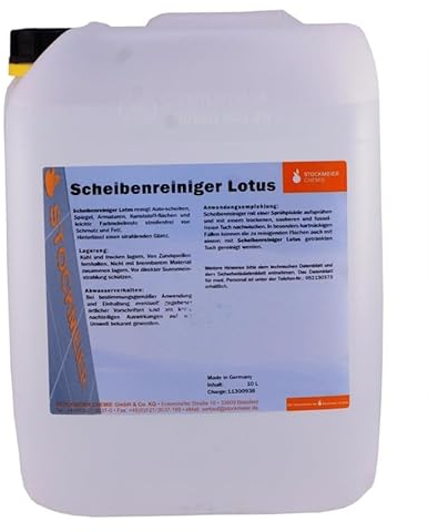 10L Scheibenreiniger Nano Lotus Effekt Glasreiniger Stockmeier