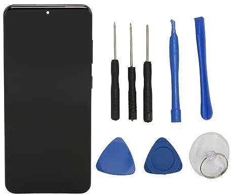 Plyisty Écran de Téléphone pour S20, Assemblage Complet de Numériseur avec Cadre et Outils, écran Tactile LCD Incell pour S20 4G SM G980F G980B G980V