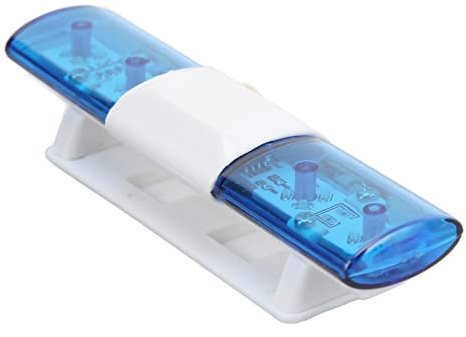 NIZUUONE RC LED Polizeilicht, 4 Modi RC Blitzlampe LED Warnlicht für 1/8 1/10 RC Autos (Blue)