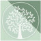 Large 460mm 'Tree of Life' Clear Static Window Cling Sticker/Decal (White) (WC00111368)