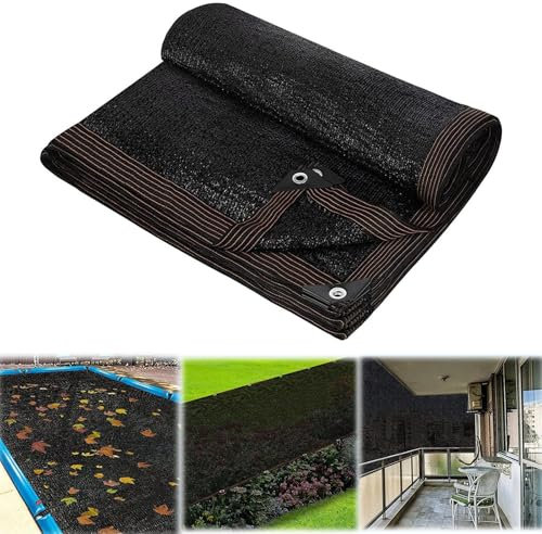 Rete Rettangolare Per Piscina Per Piscine Fuori Terra,Coperture Per Piscina In Rete Per Tenere A Bada Le Foglie,Telo In Rete Con Corda Bordo Rinforzata, Rete Ombreggiante Da Giardino Resistente, 5x10m