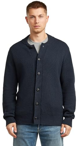 G-Star Herren Honey Comb Structure Cardigan Knit Cardigan