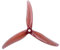 SoKOIUU ERSATZTEIL 8 stücke/4 Pairs 3 Laufrad Propeller F3 F4 F3S F4S 3 5,1 x3 x3 4 5,1 x 3,6 x3 PC Requisiten Racing FPV Drone(F4S Raspberry Red)