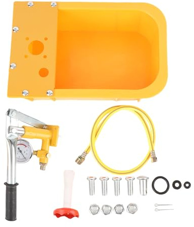 Manuelle Wasserdruck -Testpumpe, Wassereinspritzpumpe und Testpumpe mit dem Stundmesser G1/2 Standardgewindeverbindung für Druckpumpen für Erwärmung und Sonnenenergie