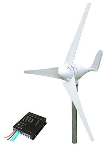 LOWENERGIE 300w Wind Turbine Generator Kit Boat Off Grid Power Low Start Up Speed Charge Control 24v