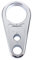 Clip per morsetto per cavo freno frizione in lega di alluminio - Supporto frizione da 1 per manubrio da 25 mm o morsetto per cavo freno in alluminio cromato
