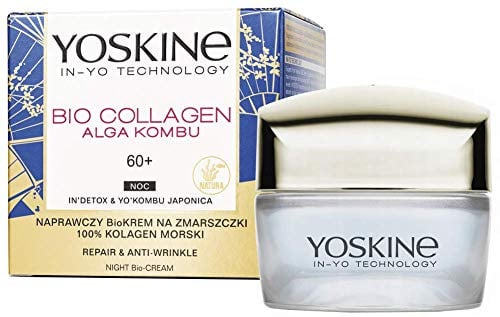 YOSKINE Bio Collagen BioCREM NACHT 60+ Faltenreparatur