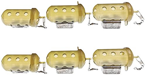 20g/40g/60g Maggot Feeder Carp Fishing Pellet Inline Feeder Bait Trap Cage Coarse Carp Fishing Accessories