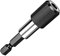 Magnetic Drill Bit Holder Hex Shank 60mm 1 Pack, Mellbree Screwdriver Impact Drill Bit Holder Quick Release 1/4 Hex Shank Drill Bits Fit Bosch Makita Milwaukee Dewalt etc
