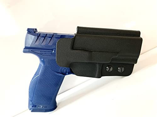 HolsterOnline X-Holster Kydex Walther PDP Holster Pistolenhalfter Verdeckt tragen Jagd / Sportschützen Rechtshänder, Schwarz