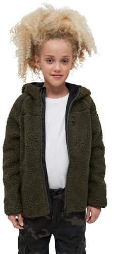 Brandit Kids Teddyfleecejacket Hood, Viele (Tarn-) Farben, Größen 122 bis 176