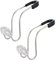Bling Car Hooks, 2pcs Auto Headrest Hooks, Bling Car Accessories, Universal Auto Back Seat Headrest Metal Hanger Organizer Vehicle Holder for Bag Purse Clothes Grocery. （ Silver ）