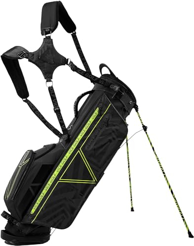 VICE Smart Golftasche | Tragetasche | schwarz/Lime