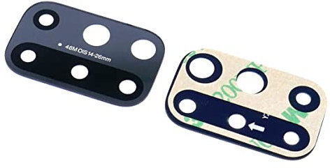 Handywest Kompatibel mit Oneplus 8T KB2003 Kameraglas Linse Rück Back Kamera Glas Hinten Camera Glas Hauptkamera Rückseite Objektiv Glas mit Kleber