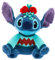 Disney Store Official Lilo & Stitch - Peluche ufficiale festivo, motivo Stitch festivo, 35,5 cm, regalo stagionale perfetto per i fan, festeggia il Natale con questo adorabile alieno
