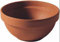 Ciotola rigata in terracotta Made in Italy – Fioriera in Cotto, Diametro cm 27, altezza 13 cm
