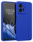 kwmobile Handyhülle kompatibel mit Xiaomi Redmi Note 12 (4G) Hülle - gummierte Handy Case aus Silikon in Baltik Blau
