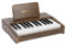 JALOKEE Teclado de piano infantil, piano digital para niños, instrumento musical educativo de juguete, Juguete de madera para niños y niñas mayores de 3 años (Nogal, 25 Teclas)