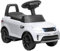 AIYAPLAY Land Rover Licensed 6V Kids Electric Ride On Car, 2-in-1 Sliding Car, Battery Powered Car with Headlights, Music, Horn, for 18-60 Months, White