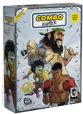 Combo Fighter Plotmaker Edition Pack 2 - Arcade-Kartenspiel - Erweiterung Kompatibel Mit Combo Fighter - Schnelles Spiel - Kämpfer & Strategie - Englisch