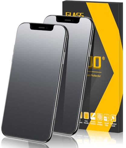 JEHOO 2 Stück Matt Panzer Schutz Glas für iPhone 11/ iPhone XR, Matte Schutzfolie, Blendschutz, Anti-Fingerabdruck Screen Protector