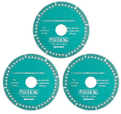 4 Inch Indestructible Disc - Cut Everything in Seconds,Upgrade Indestructible Disc for Angle Grinder,Circular Saw Blades for Ceramic Tile Glass Metal Wood Cutting