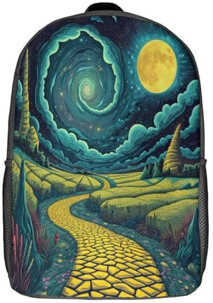 kaiyun Abstrakt Rucksack,Feldmalerei Kind Schultasche Für Teenager,geeignet Für Schule Und Reisen 17inch