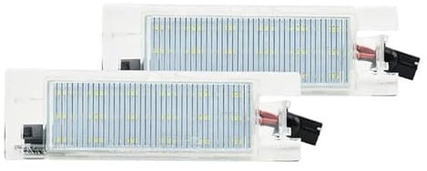 Kennzeichenbeleuchtung, Kennzeichenleuchte 2 STÜCKE Anzahl Kennzeichenbeleuchtung Passend für FIAT 2007-2014 2009-2012 500L Rücklicht