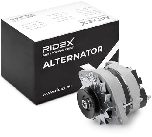 RIDEX 4G1317 Lichtmaschine 65A Generator LiMa 12V Alternator mit Riemenscheibe Kompatibel mit FIAT DUCATO Kasten 280 294394800 46231758 ALT207