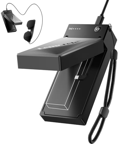 Lemorele Adattatore HDMI a USB-C 4K@60Hz con Batteria 5000mAh per AR | Autonomia circa 3,5 ore; compatibile con Fire TV Stick HD/4K/4K Max, occhiali AR e display USB-C con ingresso video