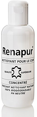 Renapur Nettoyant pour cuir 250ML + 2 éponges (marque Française)