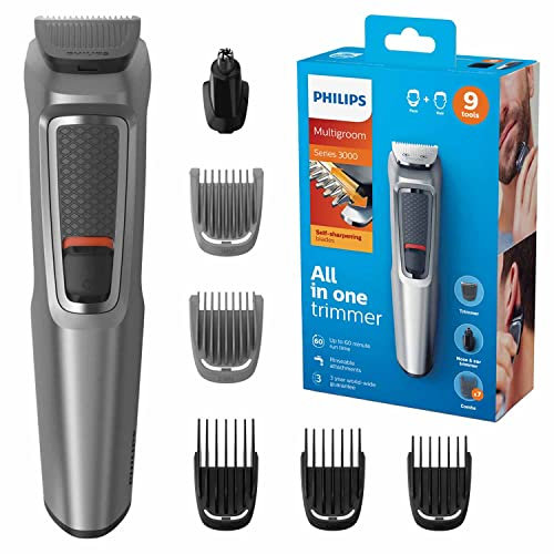 Philips MULTIGROOM Series 3000 MG3722/33 Haarschneider Grau wiederaufladbar