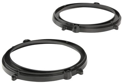 Scosche Compatible with Select 2006 to 2013 Harley Davidson Motorcycle with Boom Audio Saddlebags 5”x 7” to 6”x 9” Speaker Adapter (1 Pair) SAHD6901B