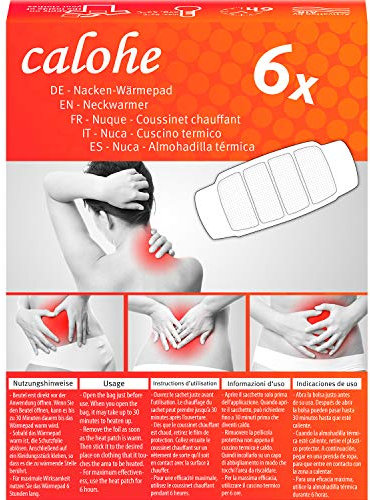 Wärmepflaster für Nacken, Rücken, Schulter I Wärmepad, Wärmespender für Massage und Entspannung | 6 Stück | Nackenwärmer, Rückenpflaster, Thermopflaster
