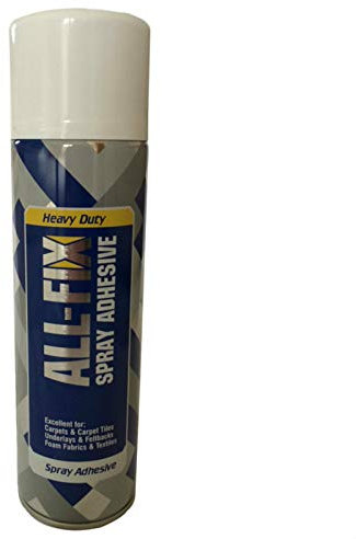 All Fix Spray Adhesive Glue Carpet Spray Heavy Duty (12 Tins)