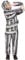 Smiffys Serpent Costume, Grey Hooded All in One, Children's Animal Fancy Dress, Animal Dress Up Costumes