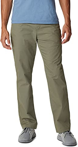 Columbia Mens Rapid Rivers Hiking Pant, Stone Green, 44 x 32