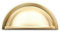 64mm Brushed Brass Cup Handle for Kitchen Cabinets | Bedroom | Bathroom | Furniture | Cupboards