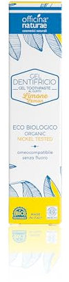 Dentifricio Limone con Estratti di Lichene Islandico e Zinco Citrato, Tubetto in Alluminio Riciclabile, 75ml