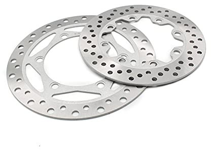 Motorrad-Bremsscheiben Motorrad Scheibenbremsen Set Vorne Hinten Bremsscheibe Für K- AWASAKI KL250 KLX250 Für Super Sherpa Für Stockman Kmx125 Für KMX 125 Für KL 250 Scheibenbremse