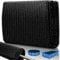 KESSER® Lona Solar para Piscina Redonda Ø 244 cm | Lona Solar de la Piscina Calentamiento de la Piscina de lámina Solar para Calentar el Agua Lona térmica, Negro, Ø 366 cm