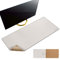 MAIDERN Schreibtischunterlage 100x40cm, Kork & PU-Leder Zweiseitig Tischunterlage,Extra Große Mauspad, Wasserdichte Schreibunterlage Leder auf Schreibtischen,Büro und Zuhause Tischunterlage (Creme)