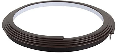 2,4 m Bandes d'étanchéité Auto-adhésives, la Garde-Robe et Le Placard, Le Remplissage de l'espace de Porte de l'armoire, la Bande de scellage de la Garde-Robe. (Color : Marron, Size : 2.4m)