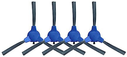 Compatible For Venga VG RVC 3000 3001 Robot Vacuum Clenaer Main Side Brush Hepa Filter Mop Rag Wipe Replacement Parts Accessories Spare(4 side Brushes)