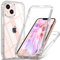 Hensinple für iPhone 13 Hülle 6,1 Zoll, Handyhülle iPhone 13 Mit Eingebautem Displayschutz, Stoßfest Kratzfeste Bumper Case Outdoor Cover Schutzhülle für iPhone 13 -Transparent