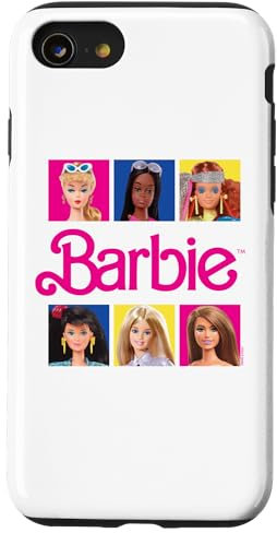 iPhone SE (2020) / 7 / 8 Barbie - Different Doll Portraits With Logo Case