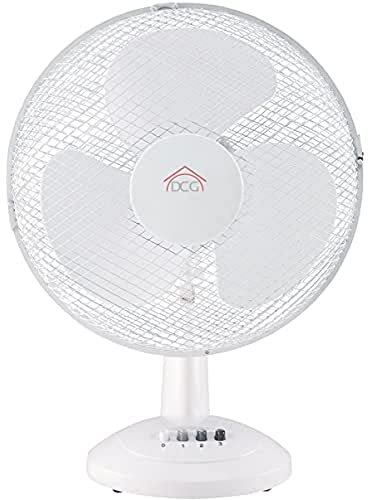 Ventilatore da tavolo DCG VE9040 40 CM oscillazione orizzontale 3 velocita' bianco (Ricondizionato)