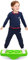 Balance Board Gleichgewichtstrainer, Wackelbrett Spiel für Kinder Montessori Balance Wippe, Wobble Board Balancieren Indoor Wippbrett Grün