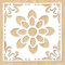 2PCS 12 x 12 Inches Large Stencils for Painting Floors, Walls, Patio, Ceramic Tiles, Wood, Reusable Large Mandala Stencil for Concrete Floor, Sunflower Pattern Stencils